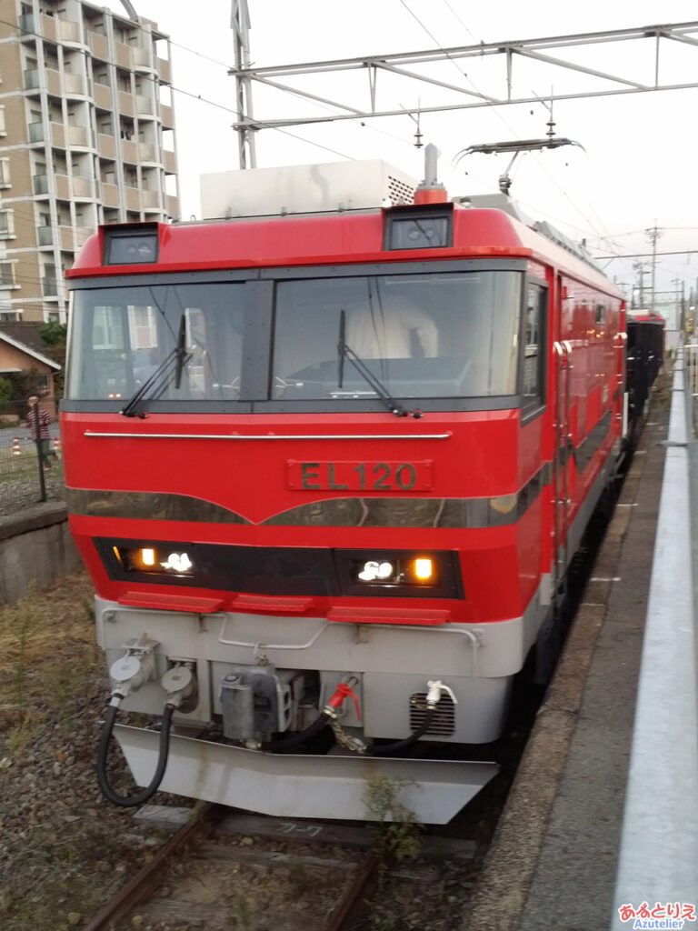 EL120@矢作橋駅