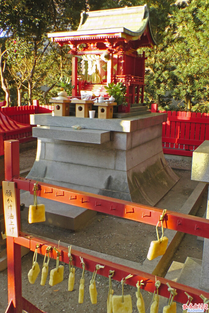 菅生神社の稲荷大明神
