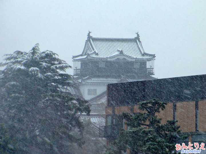 吹雪のお城