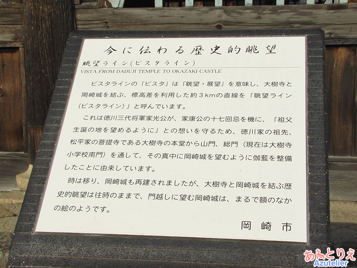 ビスタライン案内看板