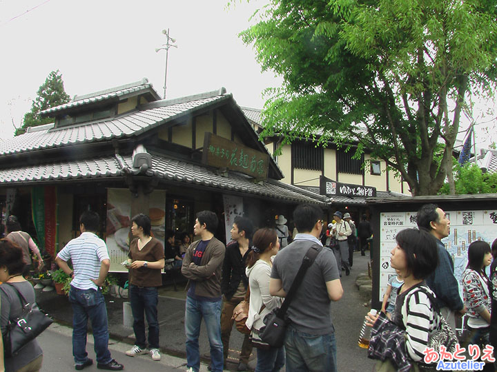 湯布院の街並み