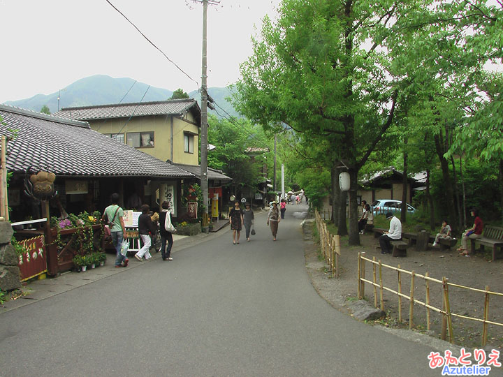 湯布院の街並み