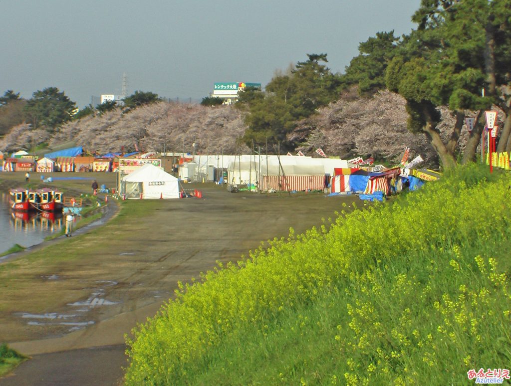 乙川の屋台