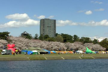 岡崎公園までやってきました