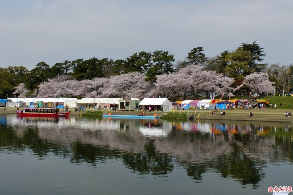 岡崎公園までやってきました