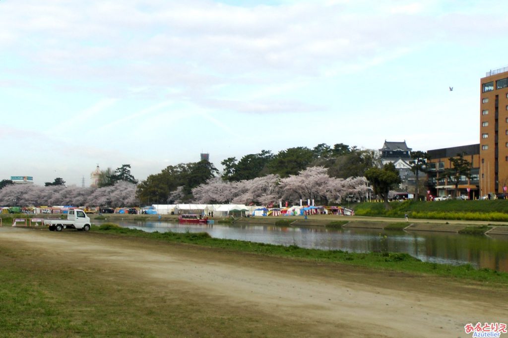 岡崎公園に到着