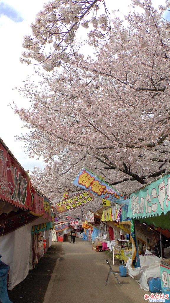 乙川の屋台