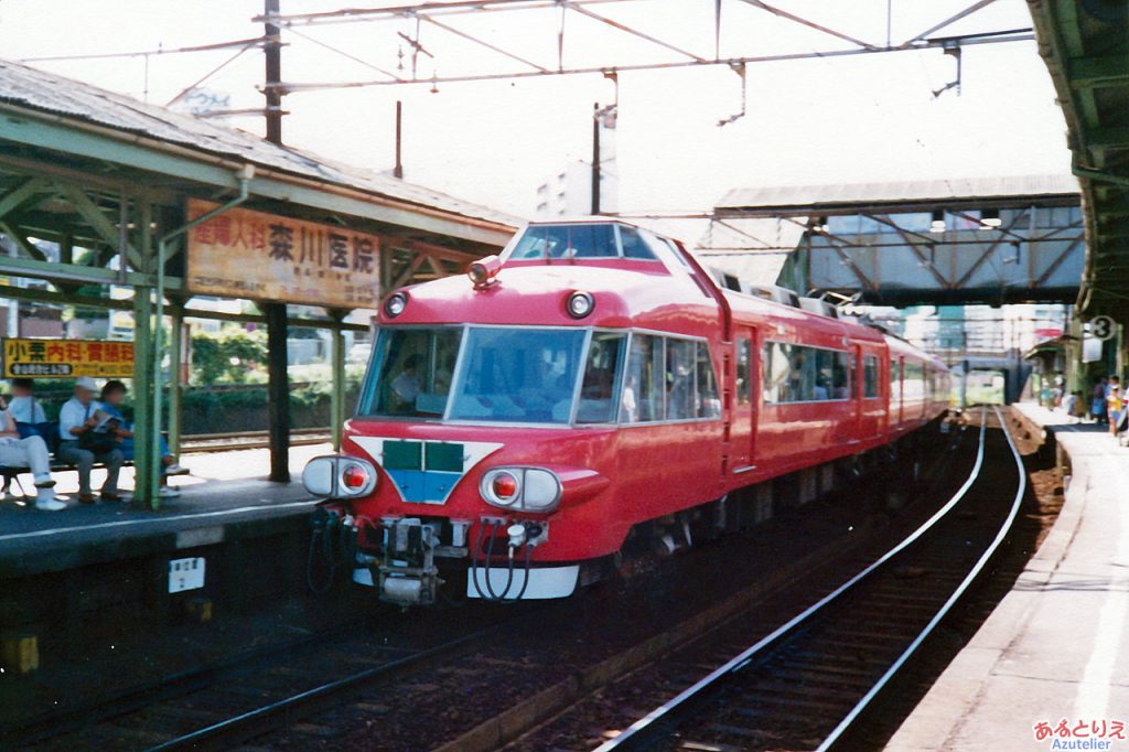 名鉄7000系パノラマカー＠金山橋