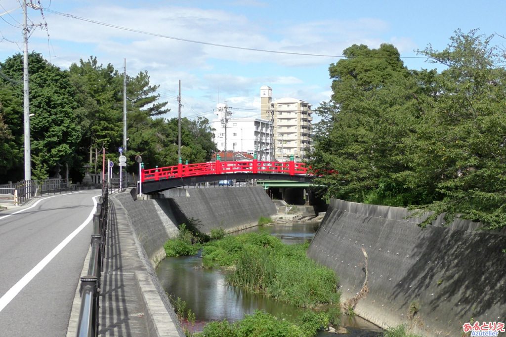 伊賀八幡宮：神橋(伊賀川)