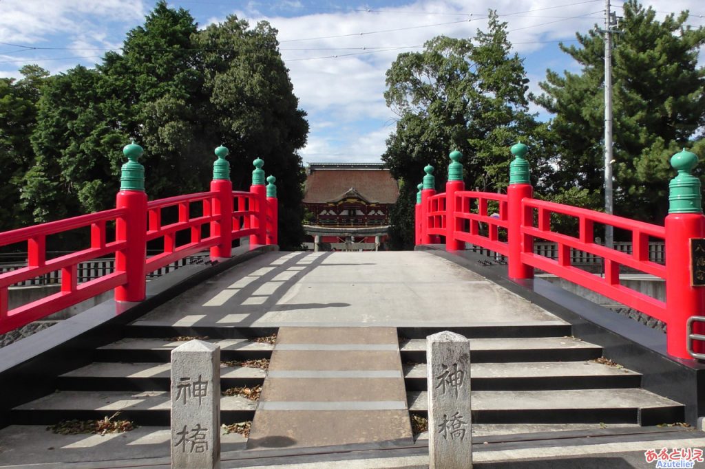 伊賀八幡宮：神橋(伊賀川)