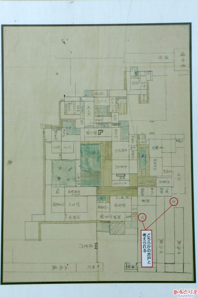 二の丸御殿の絵図