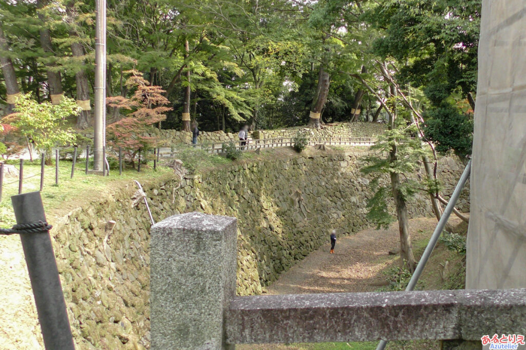 いよいよ、清海堀に入ります。