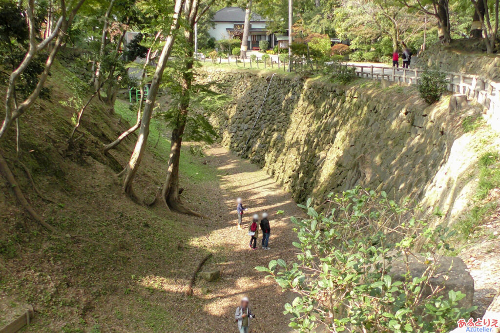 清海堀の探索