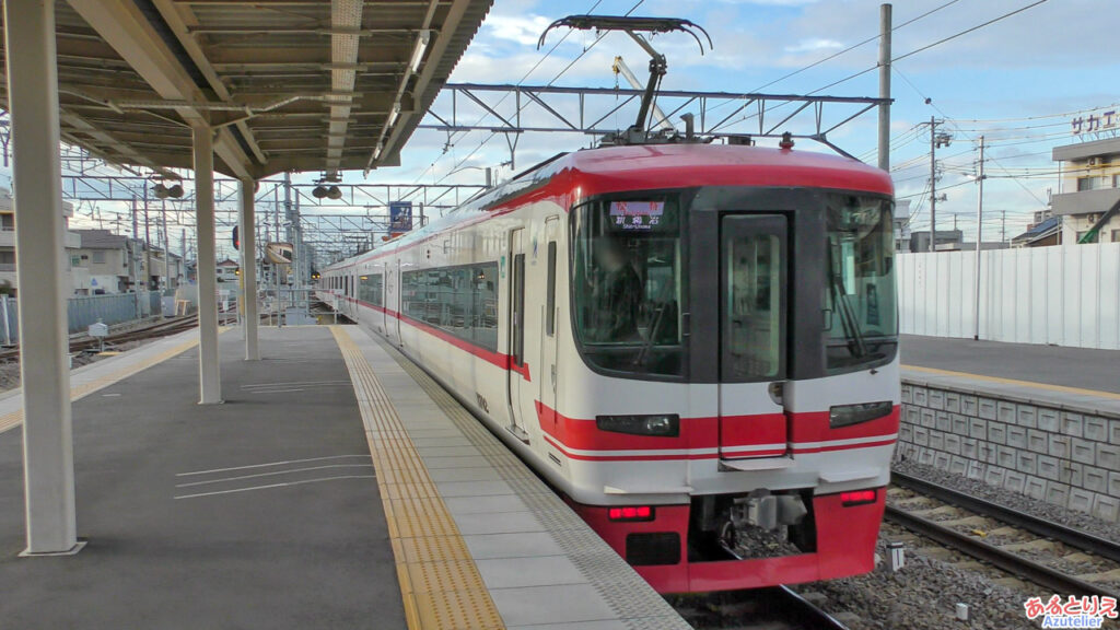 知立駅：実はさっき乗った列車は1700系(2330系)でした。